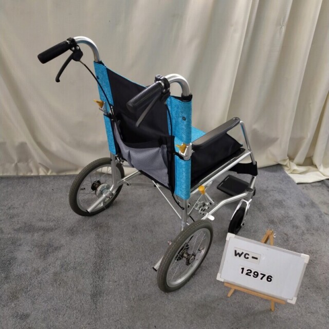 【Bランク 中古 車椅子】松永製作所 介助式車椅子 エアライト USL-2B