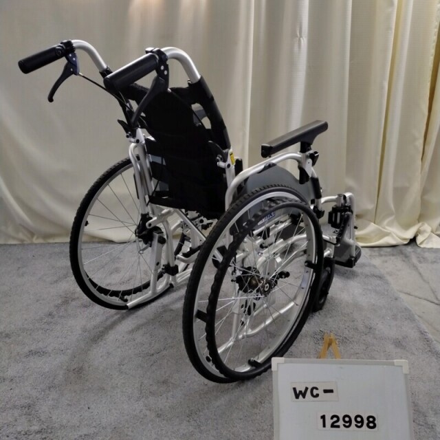 【Bランク 中古 車椅子】ミキ 自走式車椅子 MEF-22 (WC-12998)