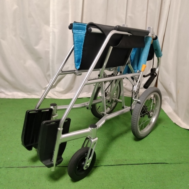 【Bランク 中古 車椅子】松永製作所 介助式車椅子 エアライト USL-2B