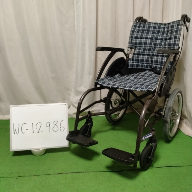 【Bランク 中古 車椅子】カワムラサイクル 介助式車椅子 ウェイビッ