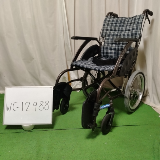 【Bランク 中古 車椅子】カワムラサイクル 介助式車椅子 ウェイビッ