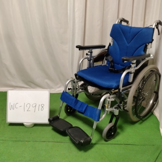 【Bランク 中古 車椅子】カワムラサイクル 自走式車椅子 KZ20-40 (WC