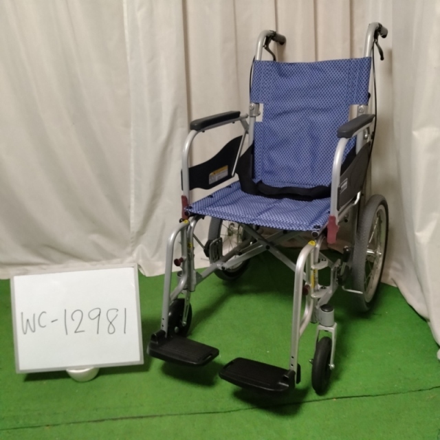 【中古 車椅子 Bランク】カワムラサイクル 介助式車椅子 ふわりすプ