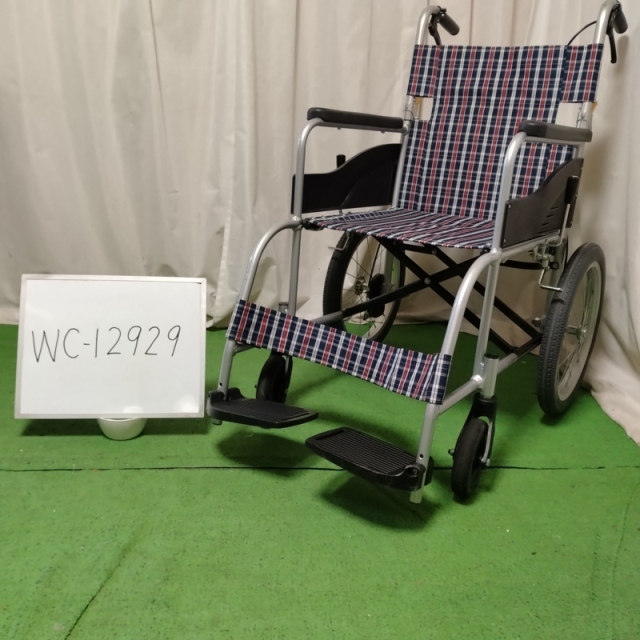【Bランク 中古 車椅子】 日進医療器 介助式 車椅子 NEO-2 (WC-12929