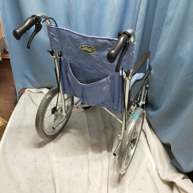 【Bランク 中古 車椅子】松永製作所 介助式車椅子 MW-SL21B (WC-1304