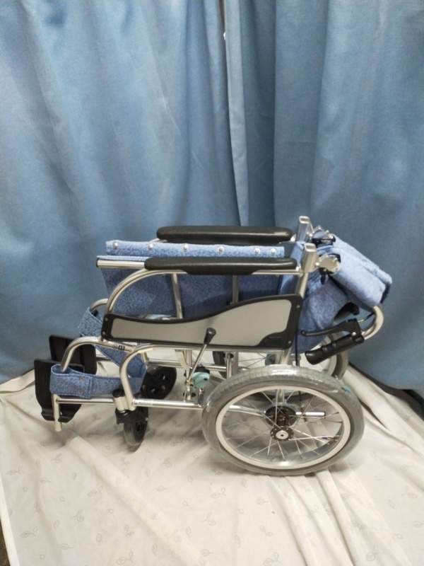 【Bランク 中古 車椅子】松永製作所 介助式車椅子 MW-SL21B (WC-1304