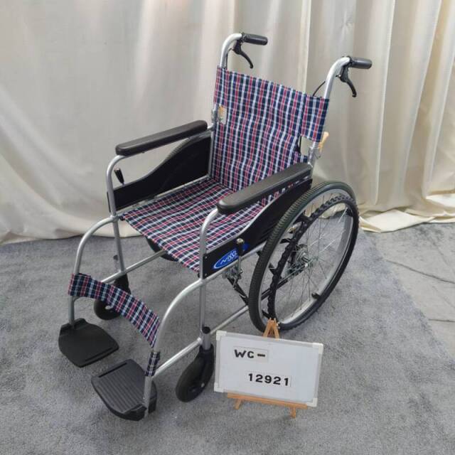 【Bランク 中古 車椅子】日進医療器 自走式車椅子 NEO-1  (WC-12921)