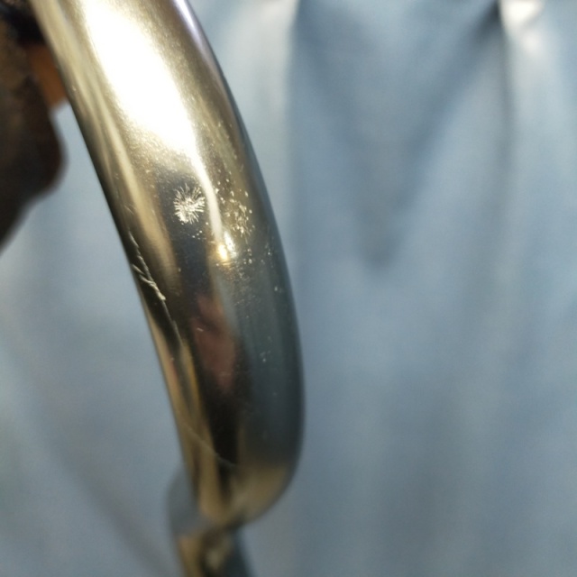 【Aランク 中古 歩行器】日進医療器 四点杖 TY142S (HK-5749)