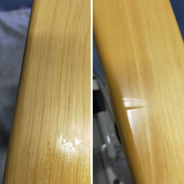 【Bランク 中古 手すり】アロン化成 洋式トイレ用フレーム S-はねあ