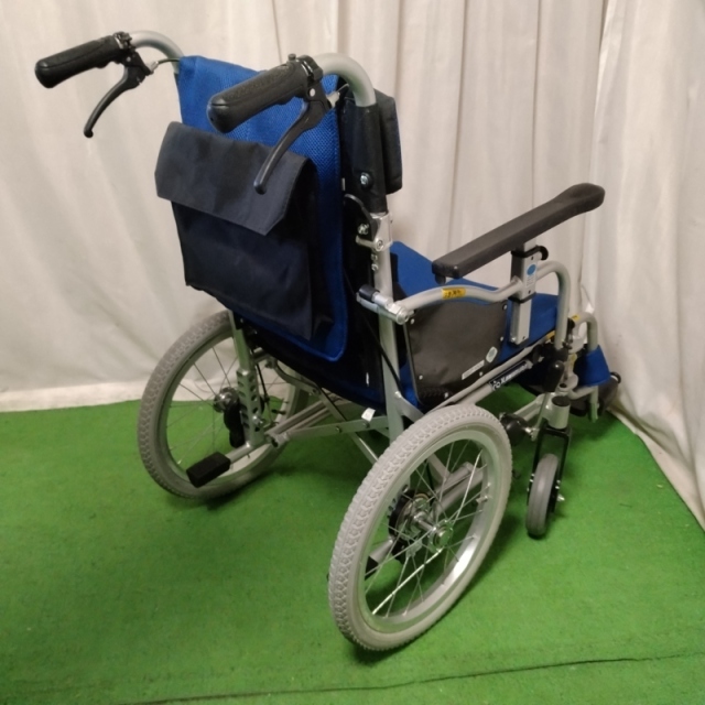 【Bランク 中古 車椅子】カワムラサイクル 介助式車椅子 KZ16-38 (WC