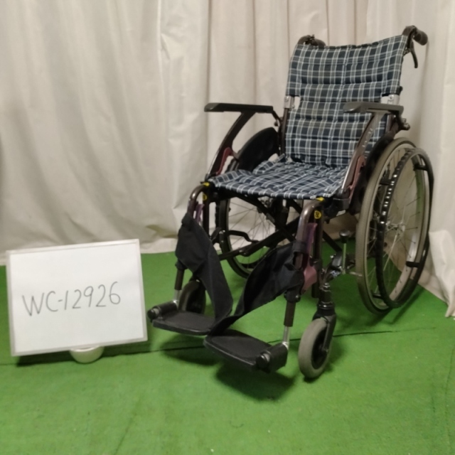 【Bランク 中古 車椅子】カワムラサイクル 自走式車椅子 ウェイビッ