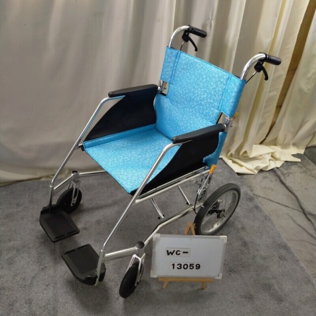 【Bランク 中古 車椅子】松永製作所 介助式車椅子 エアライト USL-2B