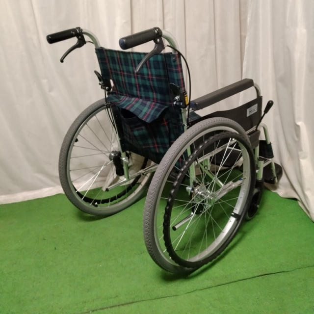 【Bランク 中古 車椅子】ミキ 自走式車椅子 MP-43JD (WC-13067)
