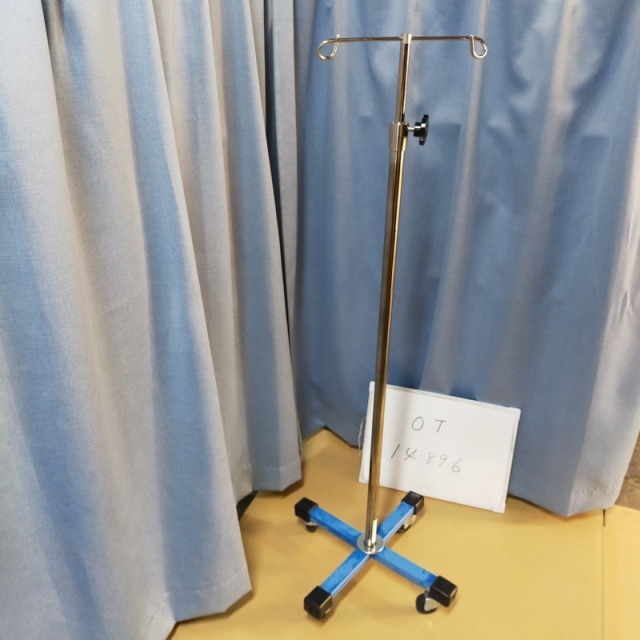 【中古 点滴スタンド Bランク】松吉医科器械 マイスコカラーガートル