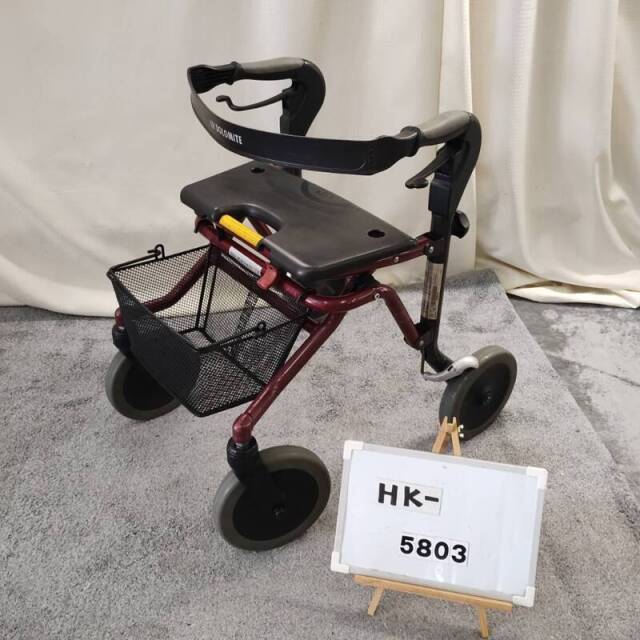 【Bランク 中古 歩行器】ラックヘルスケア ウォーキーS (HK-5803)