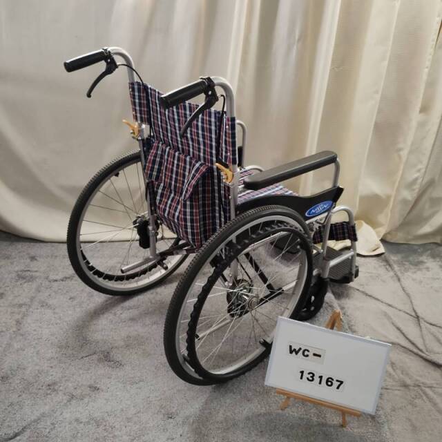 【Bランク 中古 車椅子】日進医療器 自走式車椅子 NEO-1  (WC-13167)