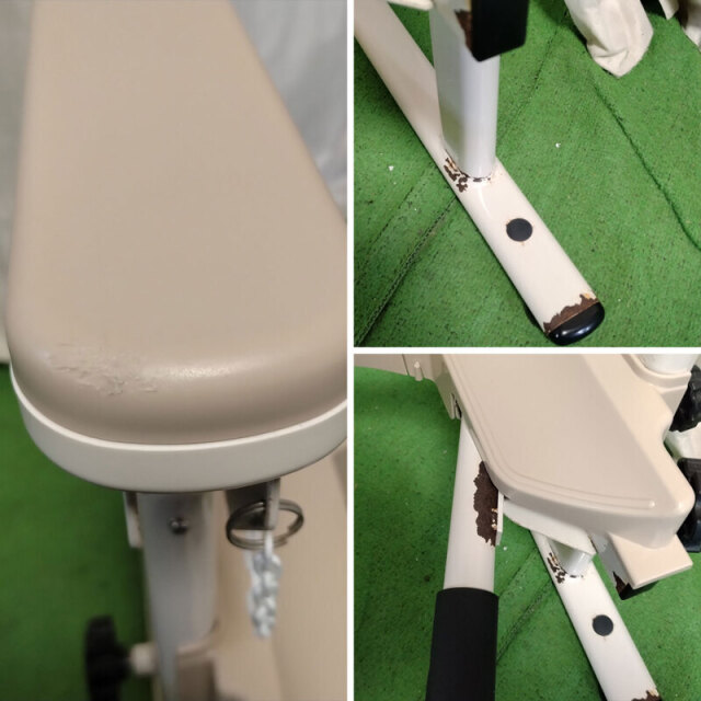 【Bランク 中古 手すり】アロン化成 洋式トイレ用フレーム S-はねあ
