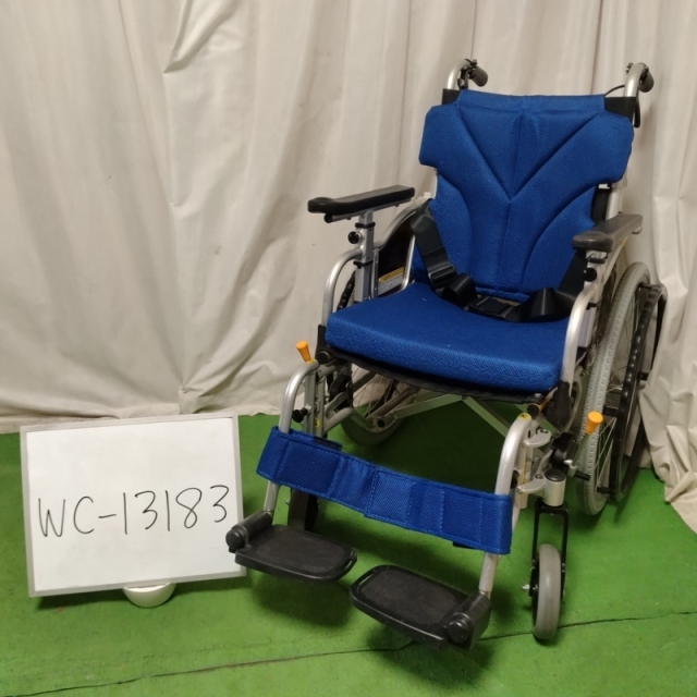 【Bランク 中古 車椅子】カワムラサイクル 自走式車椅子 KZ20-40 (WC