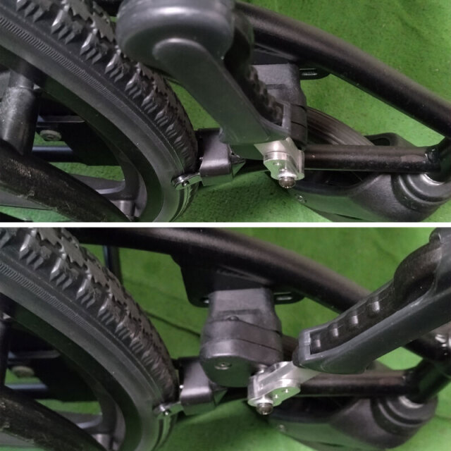 【Bランク 中古 車椅子】ミキ 自走式車椅子 KJP-5 (WC-13234)