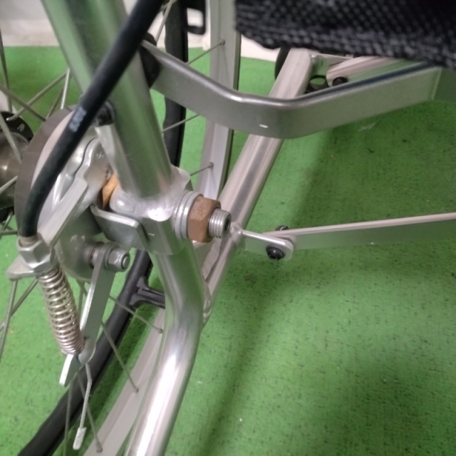 【Bランク 中古 車椅子】松永製作所 自走式車椅子 USL-1B (WC-13200)