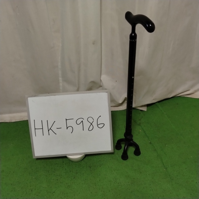 【Aランク 中古 杖】島製作所 カーボン四点可動式スモールタイプ（カ