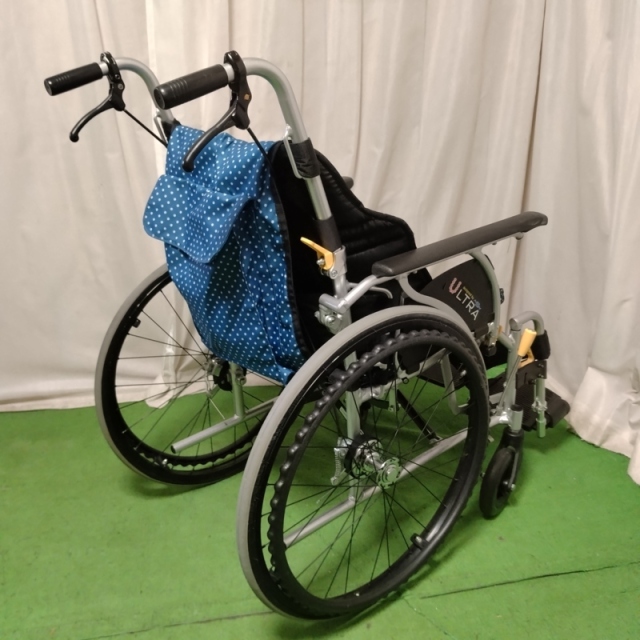 【Bランク 中古 車椅子】日進医療器 自走式車椅子 NA-U2W(42幅) (WC-