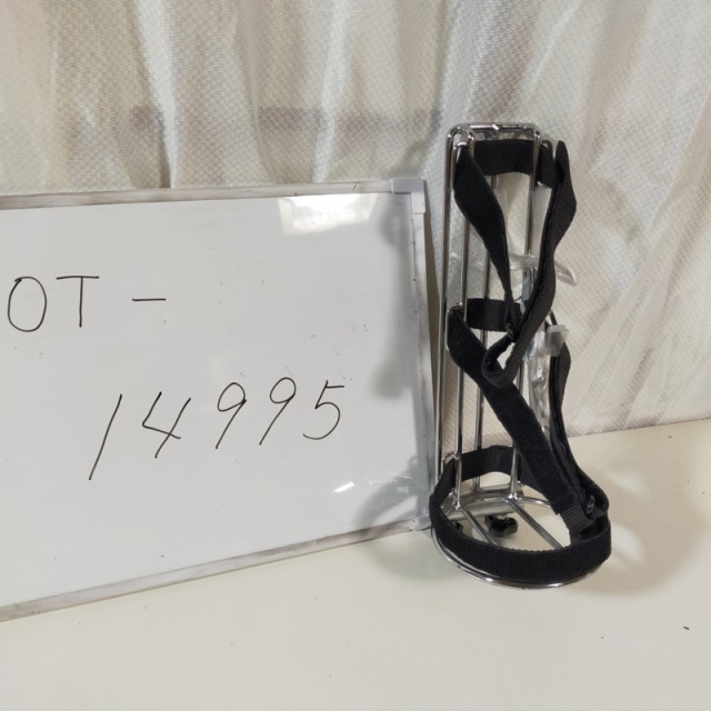車椅子用　ボンベ架 MS-134 ミキ＆フットサポートベルト Aランク 中古 車いす部品 】ミキ ボンベ架 MS-134 (OT-14995)