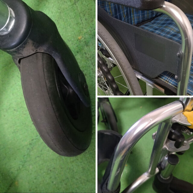 【Bランク 中古 車椅子】ミキ 自走式車椅子 SKT-4 (WC-13341)