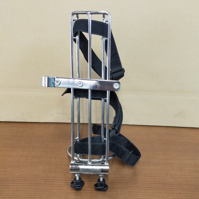 【Bランク 中古 車いす部品 】ミキ ウィング用ボンベ架 MS-0014 (OT-