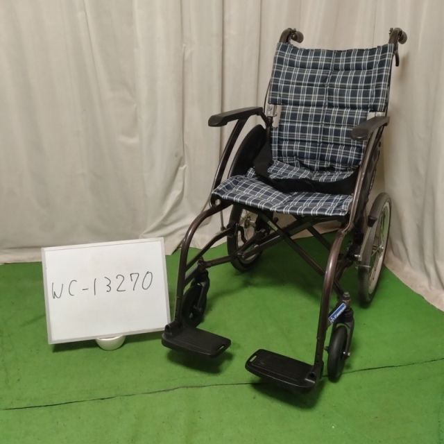 【Bランク 中古 車椅子】カワムラサイクル 介助式車椅子 ウェイビッ