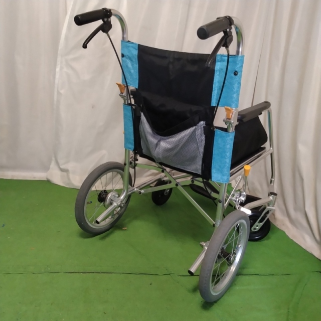 【Bランク 中古 車椅子】松永製作所 介助式車椅子 エアライト USL-2B