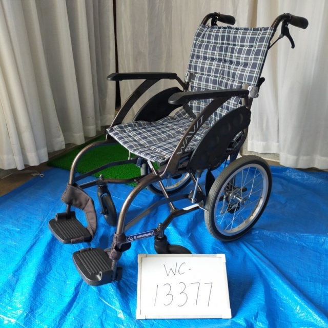 【Bランク 中古 車椅子】カワムラサイクル 介助式車椅子 ウェイビッ