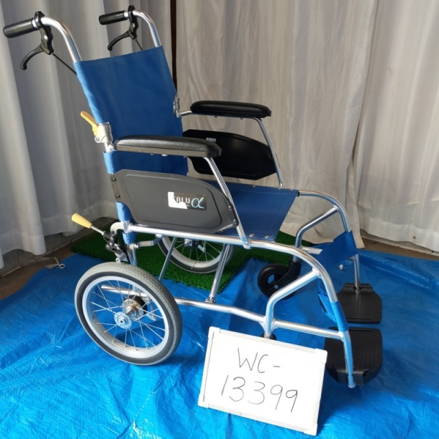 Bランク 中古 車椅子】日進医療器 介助式車椅子 NAH-L7α Aパッケージ