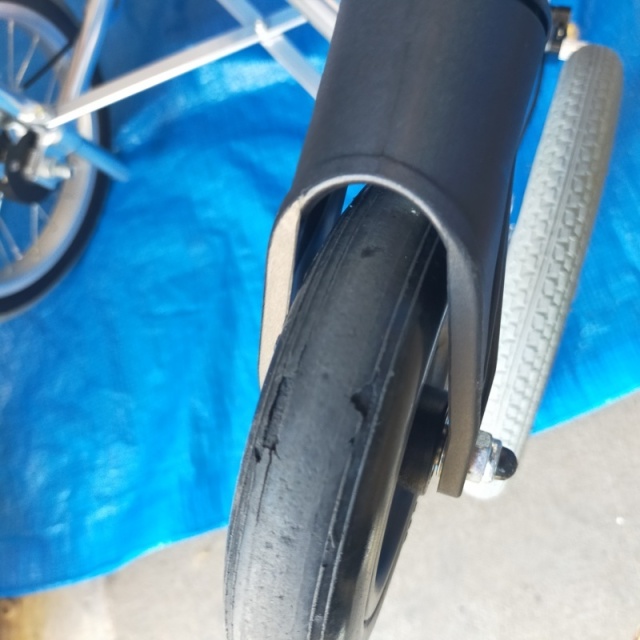 【Bランク 中古 車椅子】日進医療器 介助式車椅子 NAH-L7α Aパッケ