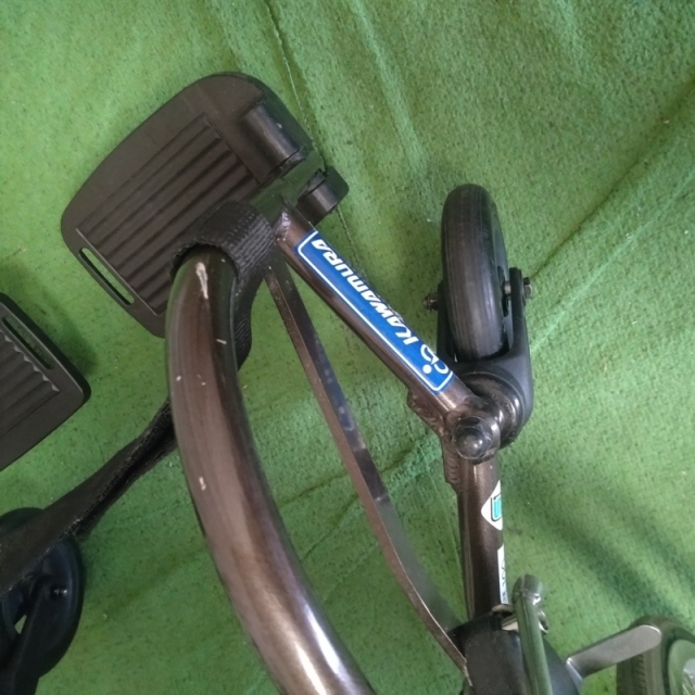 【Bランク 中古 車椅子】カワムラサイクル 自走式車椅子 ウェイビッ