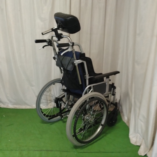 【Bランク 中古 車椅子】日進医療器 自走式車椅子 座王 NA-F7(WC-134