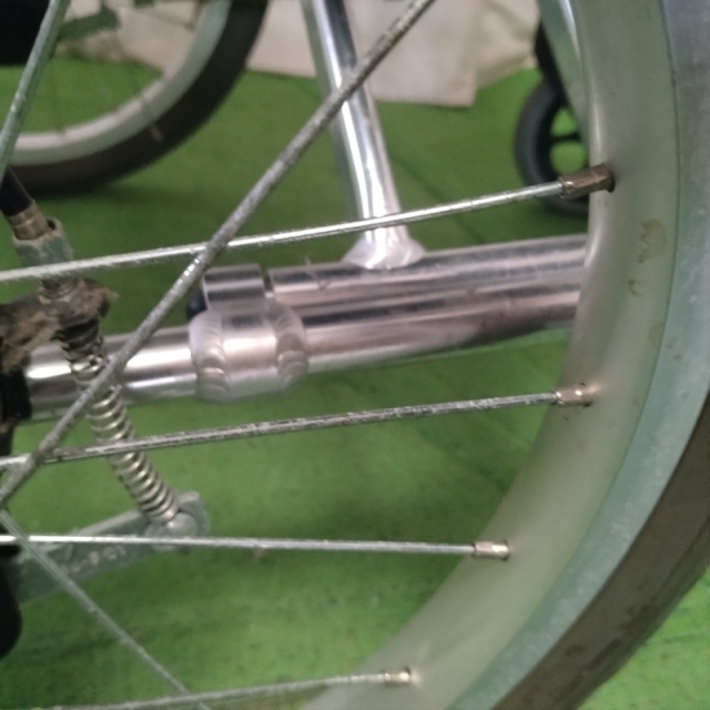 【Aランク 中古 車椅子】 ミキ 介助式 車椅子 エムワン MPC-46JD (WC