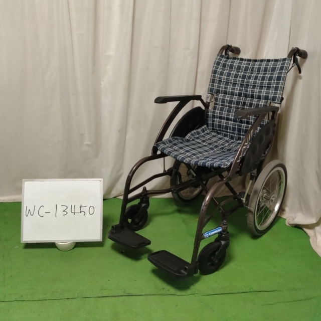 【Bランク 中古 車椅子】カワムラサイクル 介助式車椅子 ウェイビッ