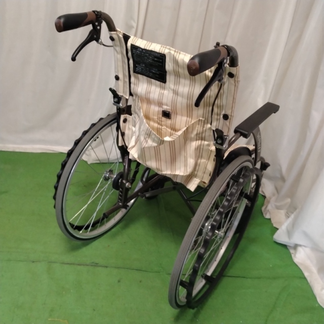 【Bランク 中古 車椅子】カワムラサイクル 自走式車椅子 ウェイビッ