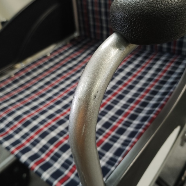 【Aランク 中古 車椅子】 日進医療器 介助式 車椅子 NEO-2 (WC-13513