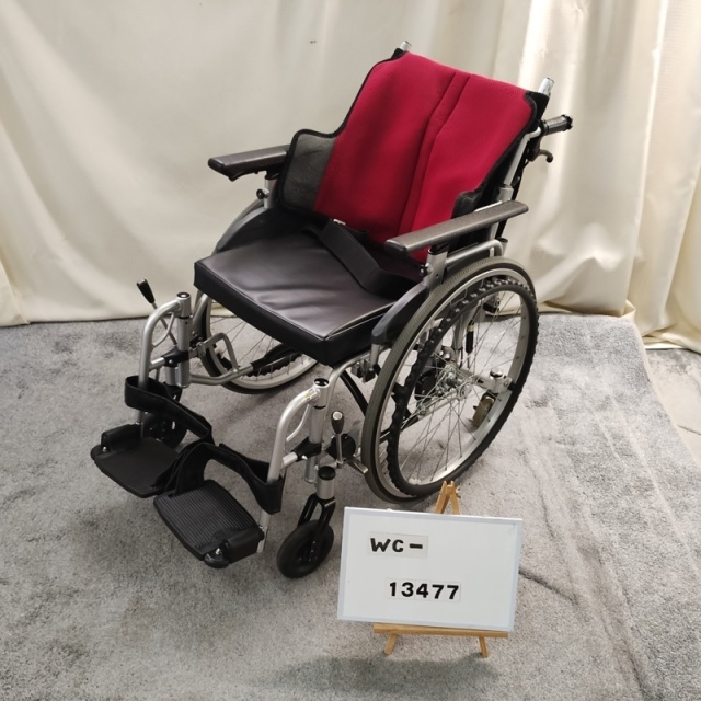 【Bランク 中古 車椅子】日進医療器 自走式車椅子 座王 NA-506W (室