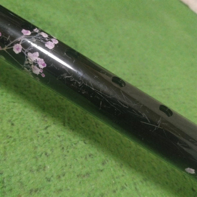 【Bランク 中古 杖】島製作所 カーボン四点可動式スモールタイプ（か