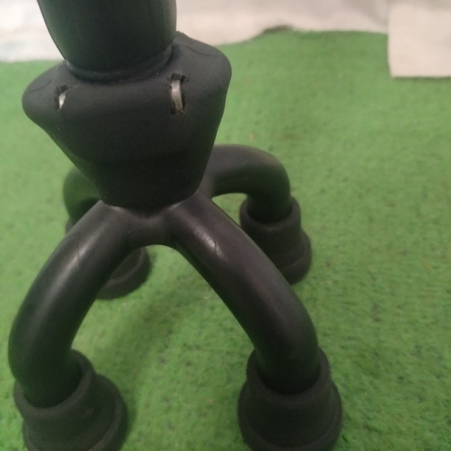 【Bランク 中古 杖】島製作所 カーボン四点可動式スモールタイプ（か