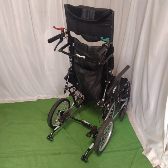 【中古 リクライニング車椅子 Bランク】ミキ 介助式 CRT-WR（WC-9637