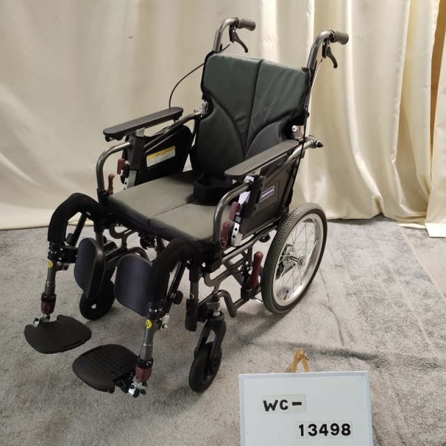 【Sランク 中古 車椅子】カワムラサイクル 介助式車椅子 モダンC-sty