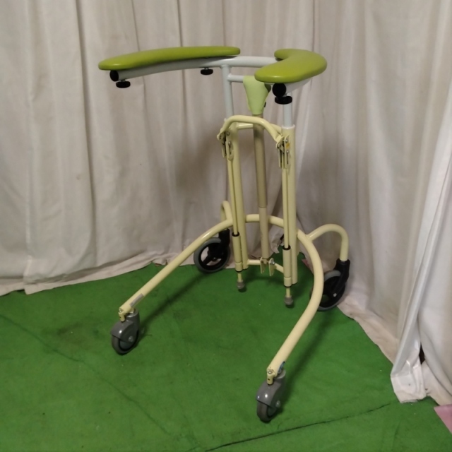 【Bランク 中古 歩行器】日進医療器 トレウォークスリム (HK-6340)