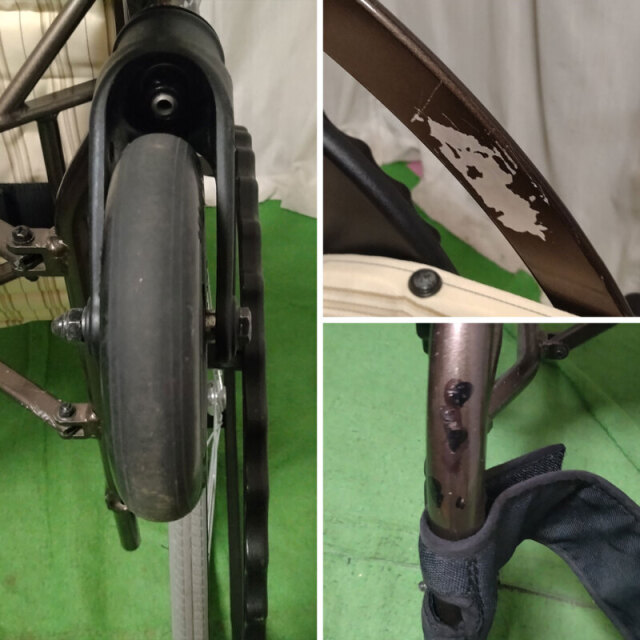 【Bランク 中古 車椅子】カワムラサイクル 自走式車椅子 ウェイビッ
