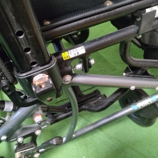 【中古 リクライニング車椅子 Bランク】ミキ 介助式 CRT-WR（WC-1323