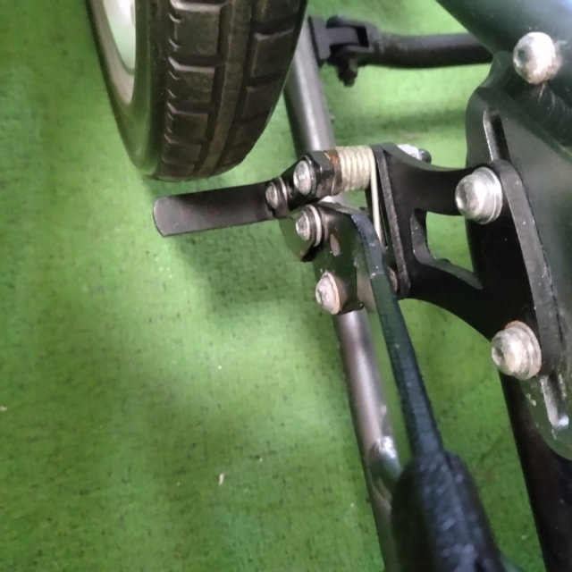 【中古 リクライニング車椅子 Bランク】ミキ 介助式 CRT-WR（WC-1323