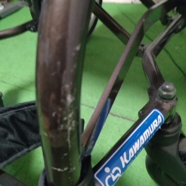 【Bランク 中古 車椅子】カワムラサイクル 介助式車椅子 ウェイビッ